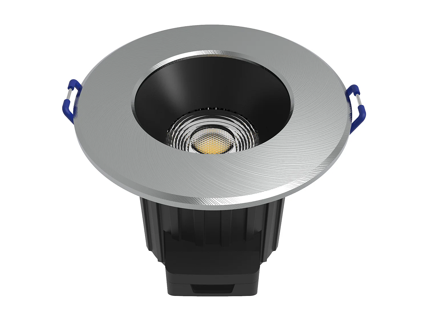 Spot dimmable spécial Salle de Bains (9W 520lm 2700K 38Â°) Alu - Voltman
