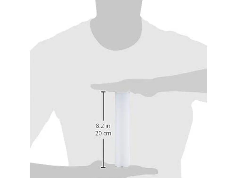 Applique de salle de bain 20cm chrome (5W 360lm 4000K IP44) - Voltman