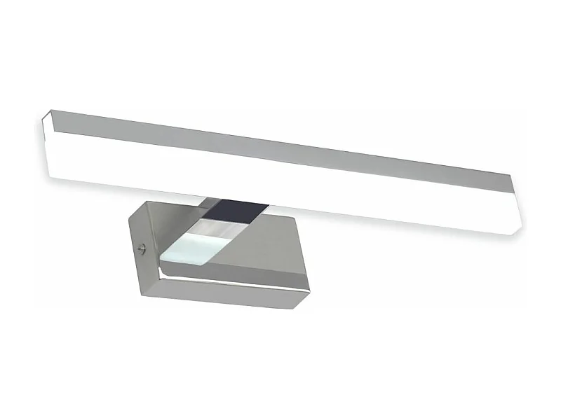 Applique de salle de bain 32cm chrome (7W 560lm 4000K IP44) - Voltman