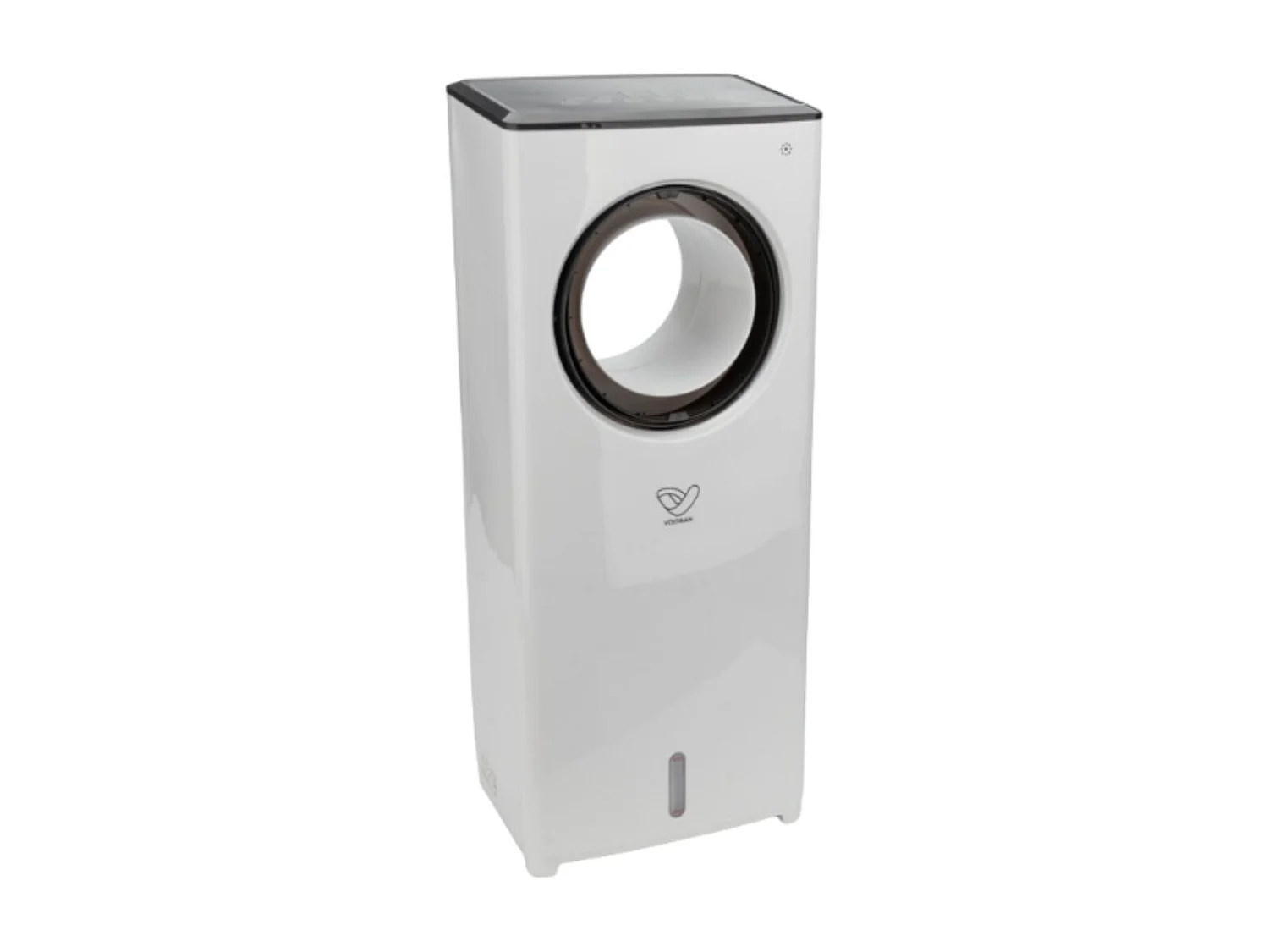 Rafraîchisseur d'air 4en1 humidificateur et purificateur - 80W - Blanc - réservoir 2L - Voltman