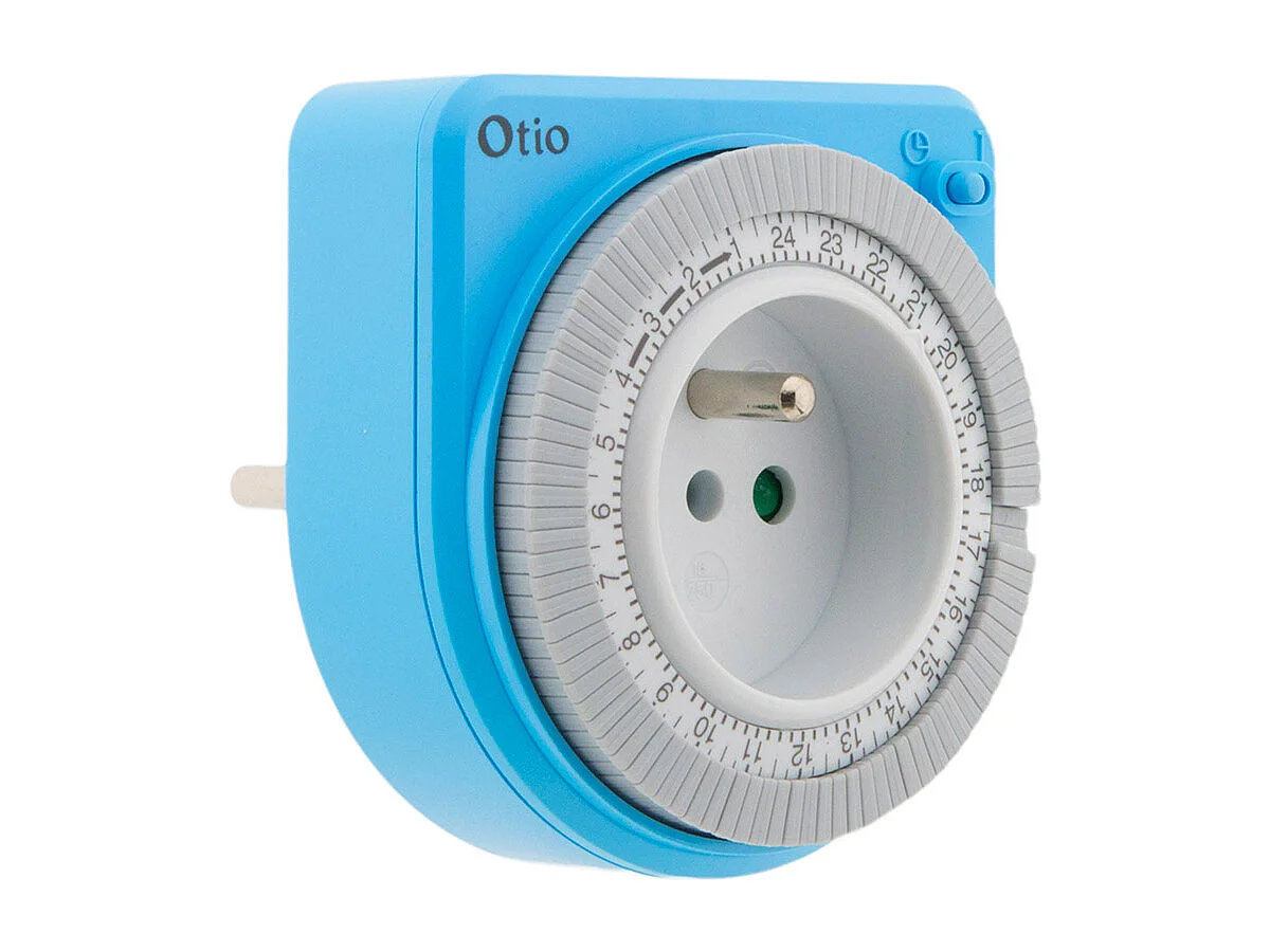 Programmateur mécanique - Bleu - Otio