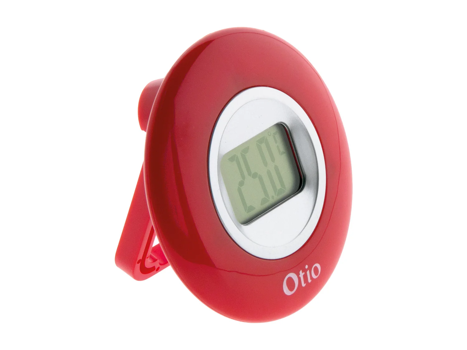 Thermomètre digital intérieur - Rouge - Otio