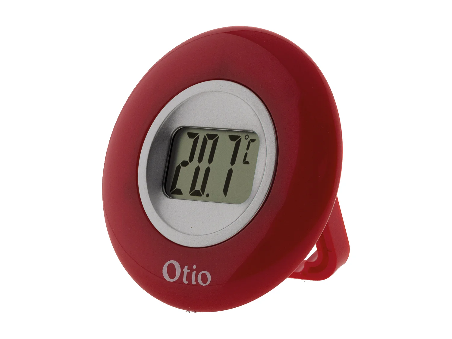 Thermomètre digital intérieur - Rouge - Otio