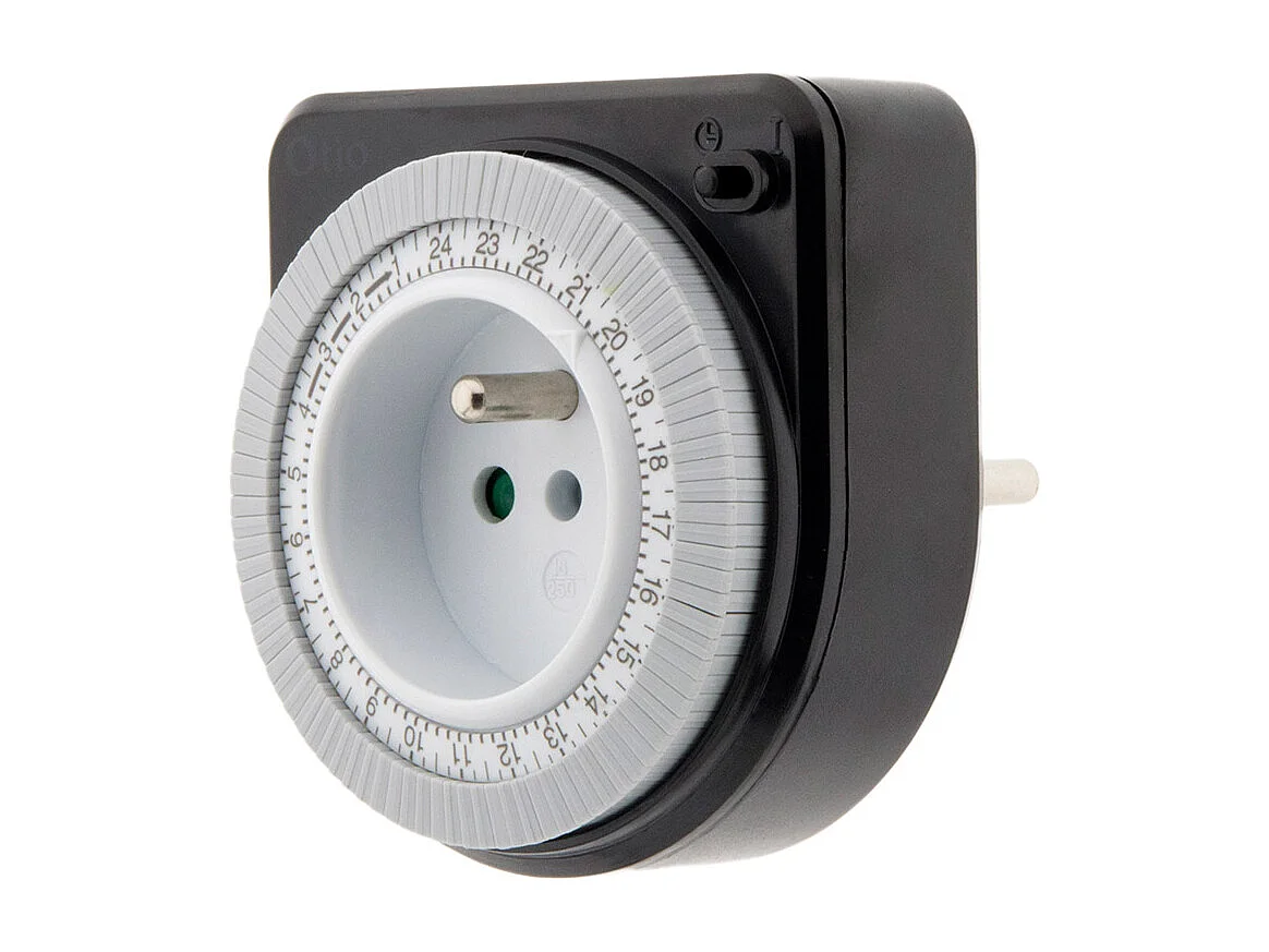 Programmateur mécanique - Noir - Otio