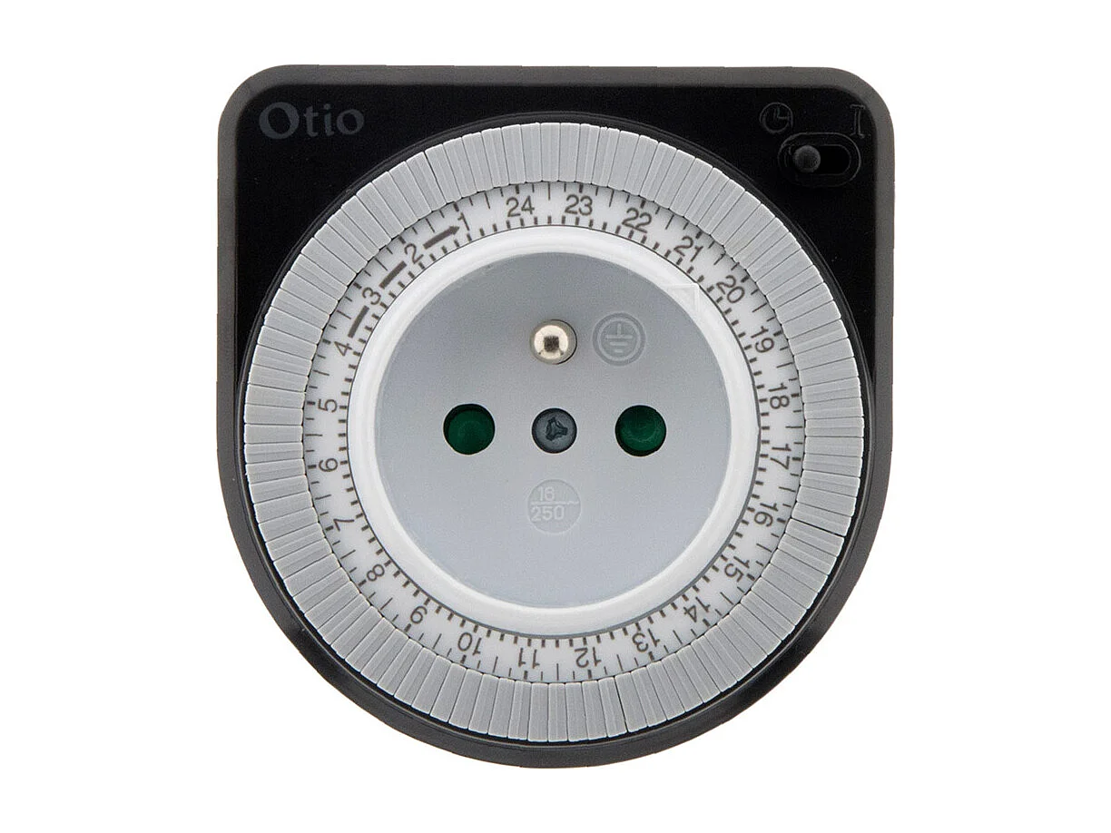 Programmateur mécanique - Noir - Otio