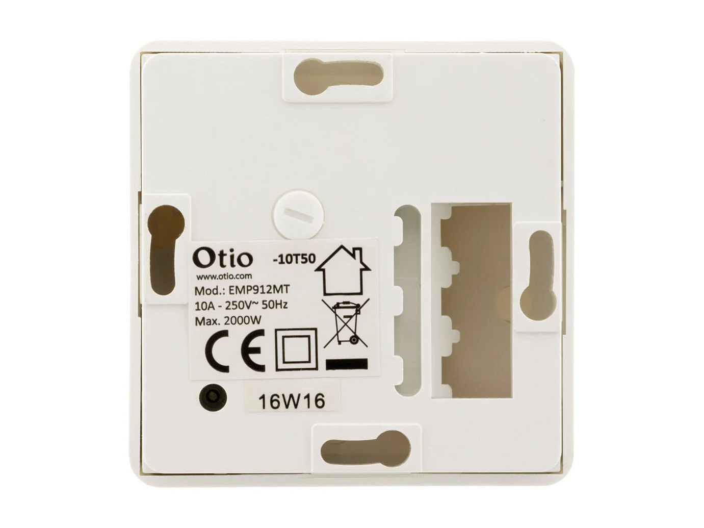 Thermostat mécanique 5°C à 30°C - Blanc - Otio