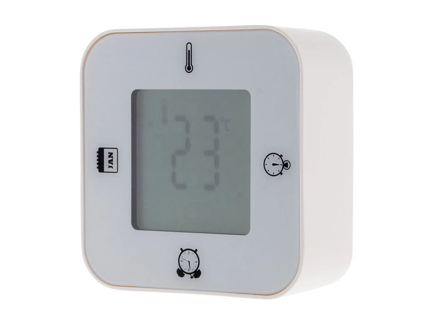 Thermomètre magique multifonction - Blanc - Otio