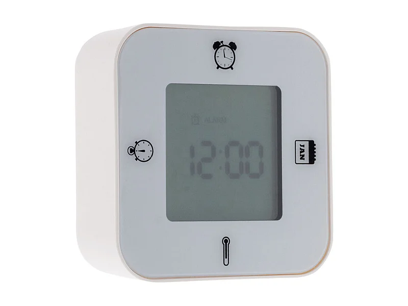 Termómetro Mágico Multifunción - Blanco Otio LCD 5cm - Rango de Temperatura - Retroiluminación 5s