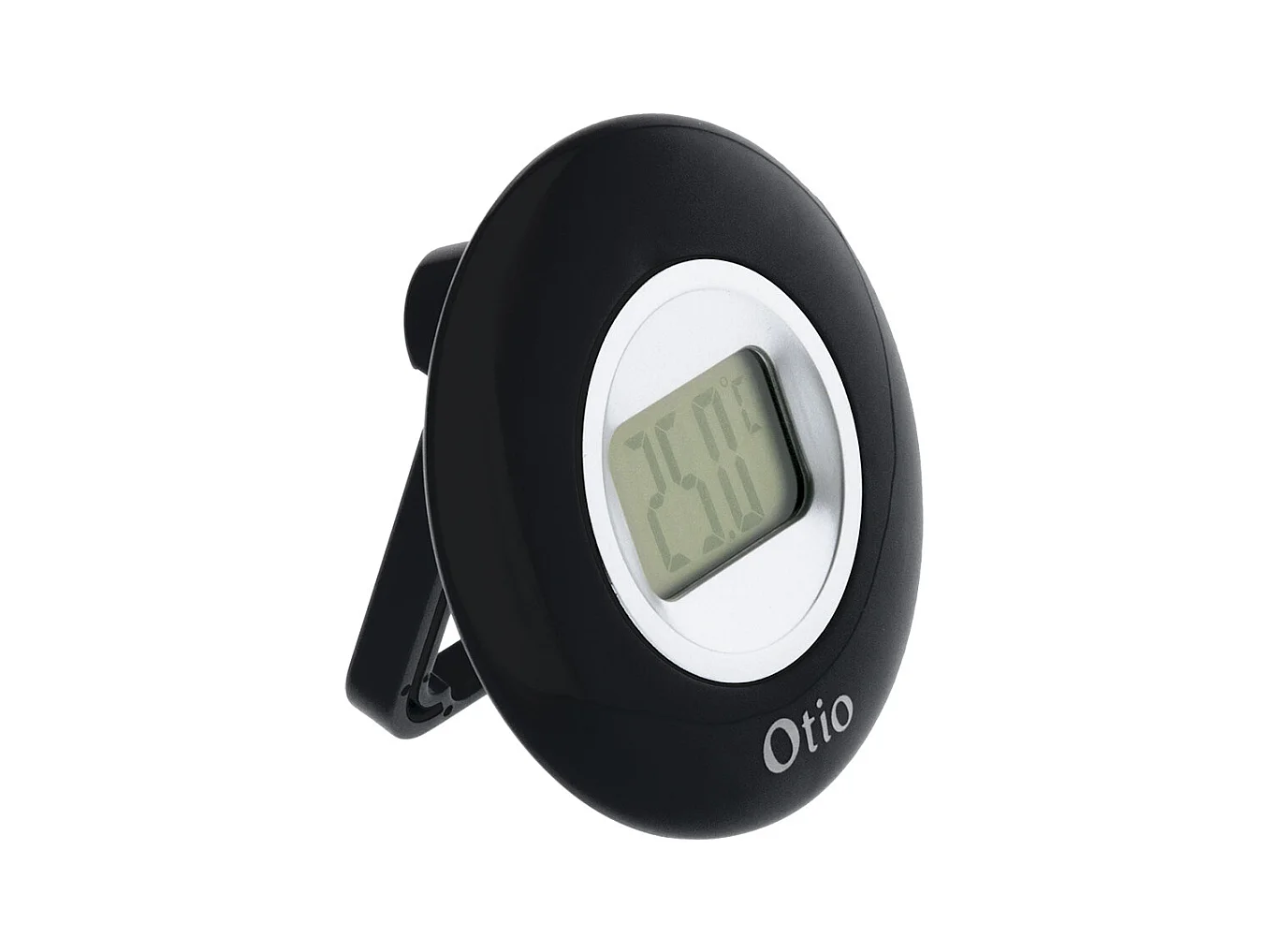 Thermomètre intérieur LCD - noir - Otio