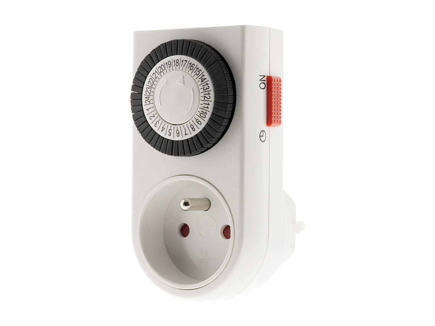 Timer giornaliero meccanico mini con interruttore luminoso - Otio