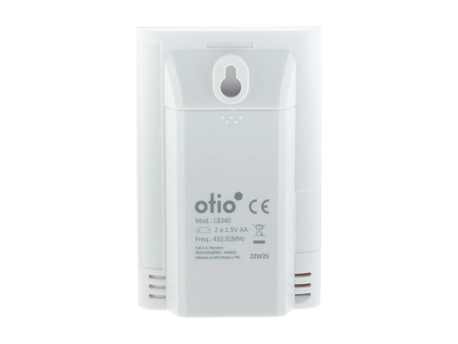 Capteur stations météo 810049, 810053 et 810054 - Blanc - Otio