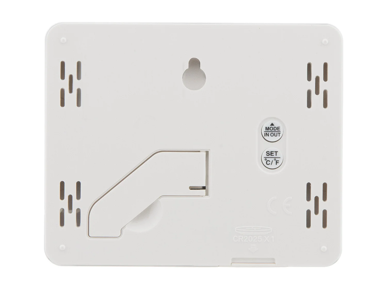 Thermomètre hygromètre Blanc - écran LCD - Otio