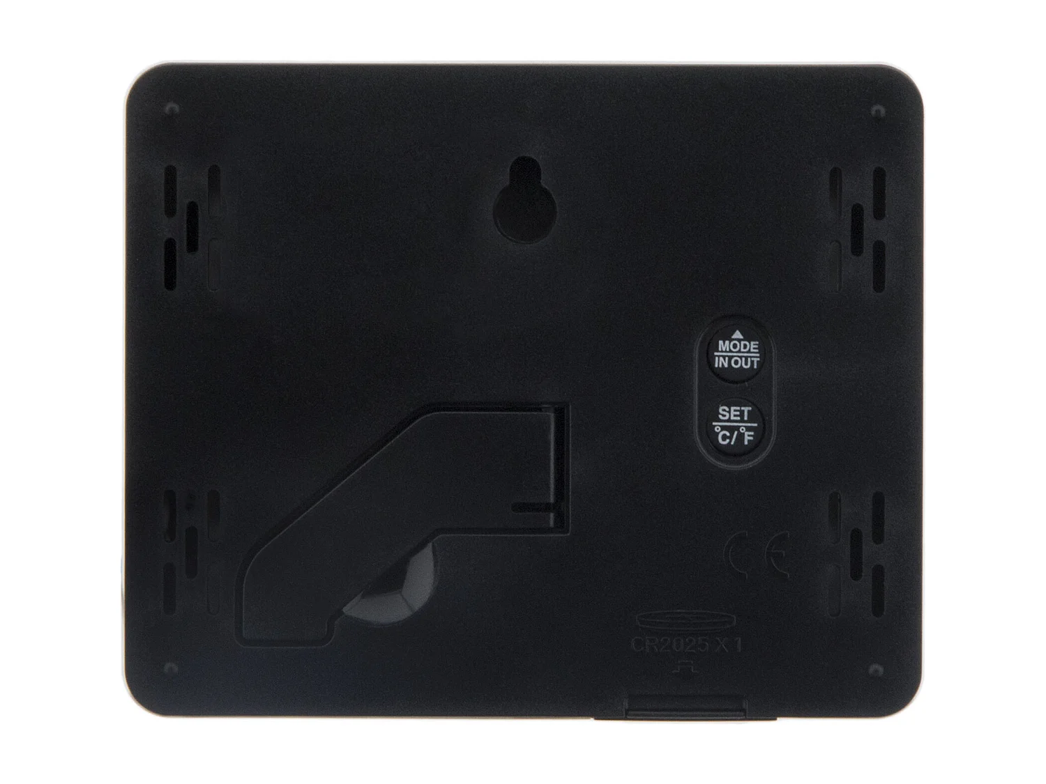 Thermomètre hygromètre Noir - écran LCD - Otio