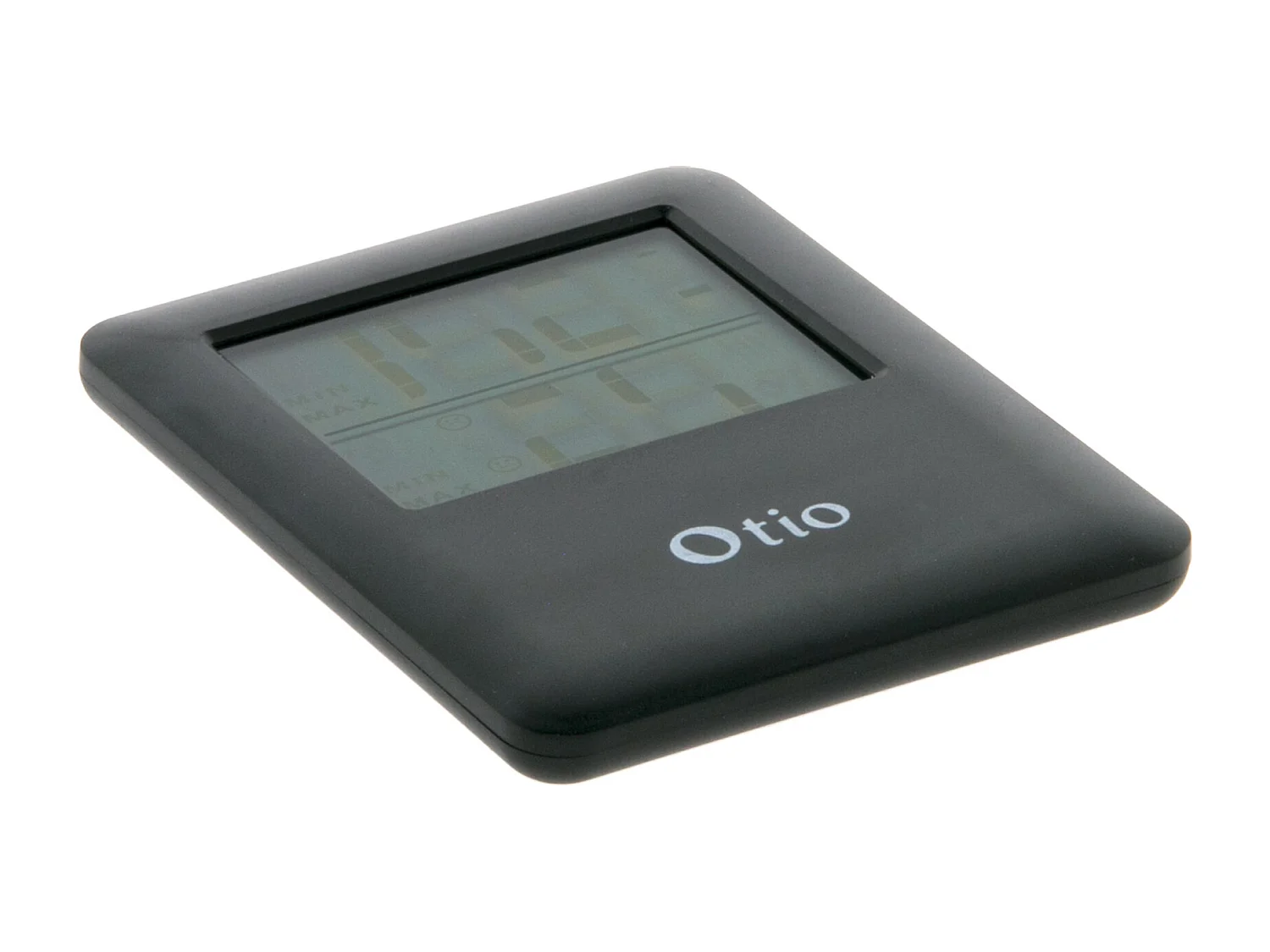 Thermomètre hygromètre digital intérieur - Noir - Otio