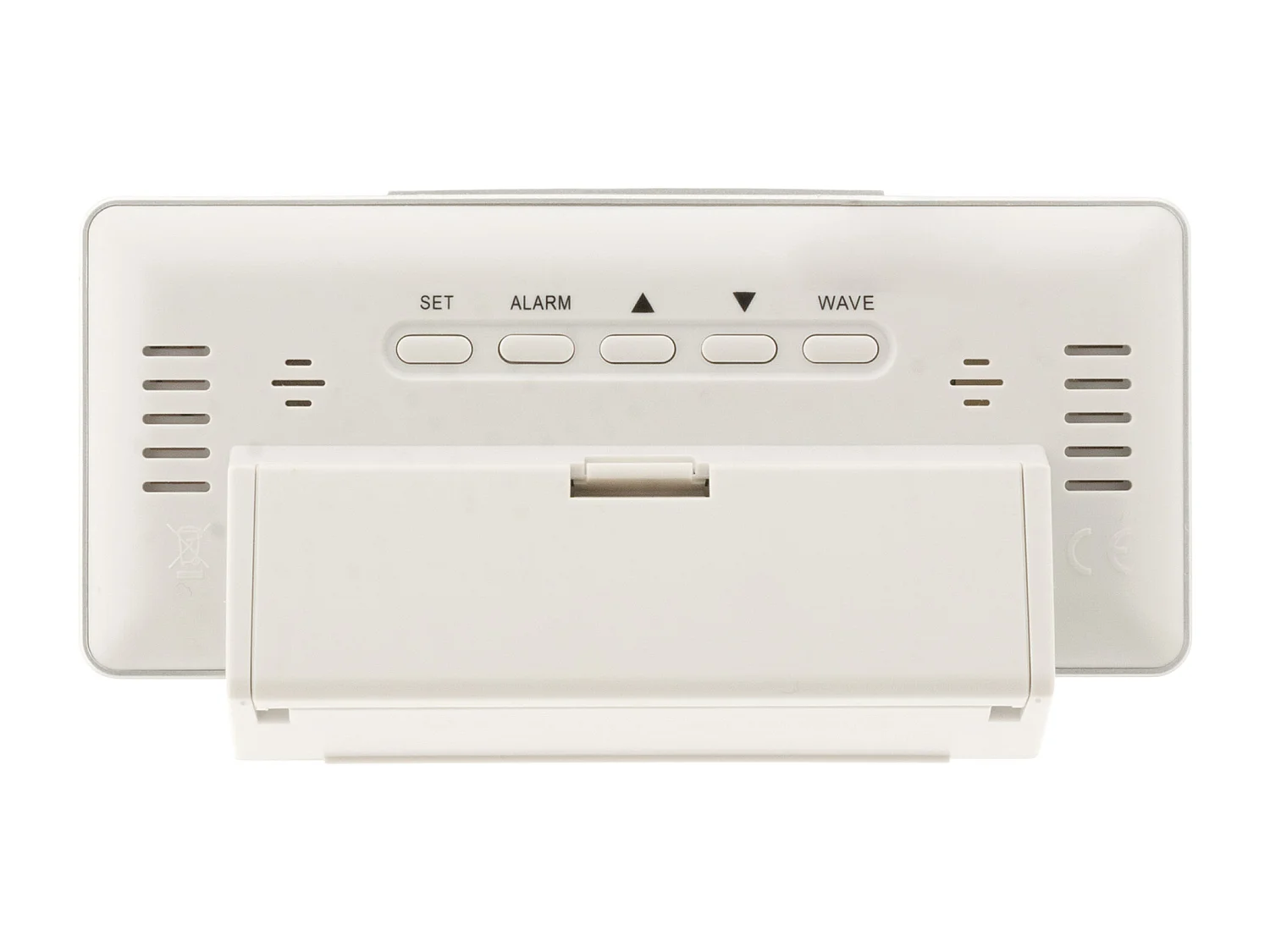 Station météo Noir et Blanc avec capteur sans fil (IP44) - Zenitech