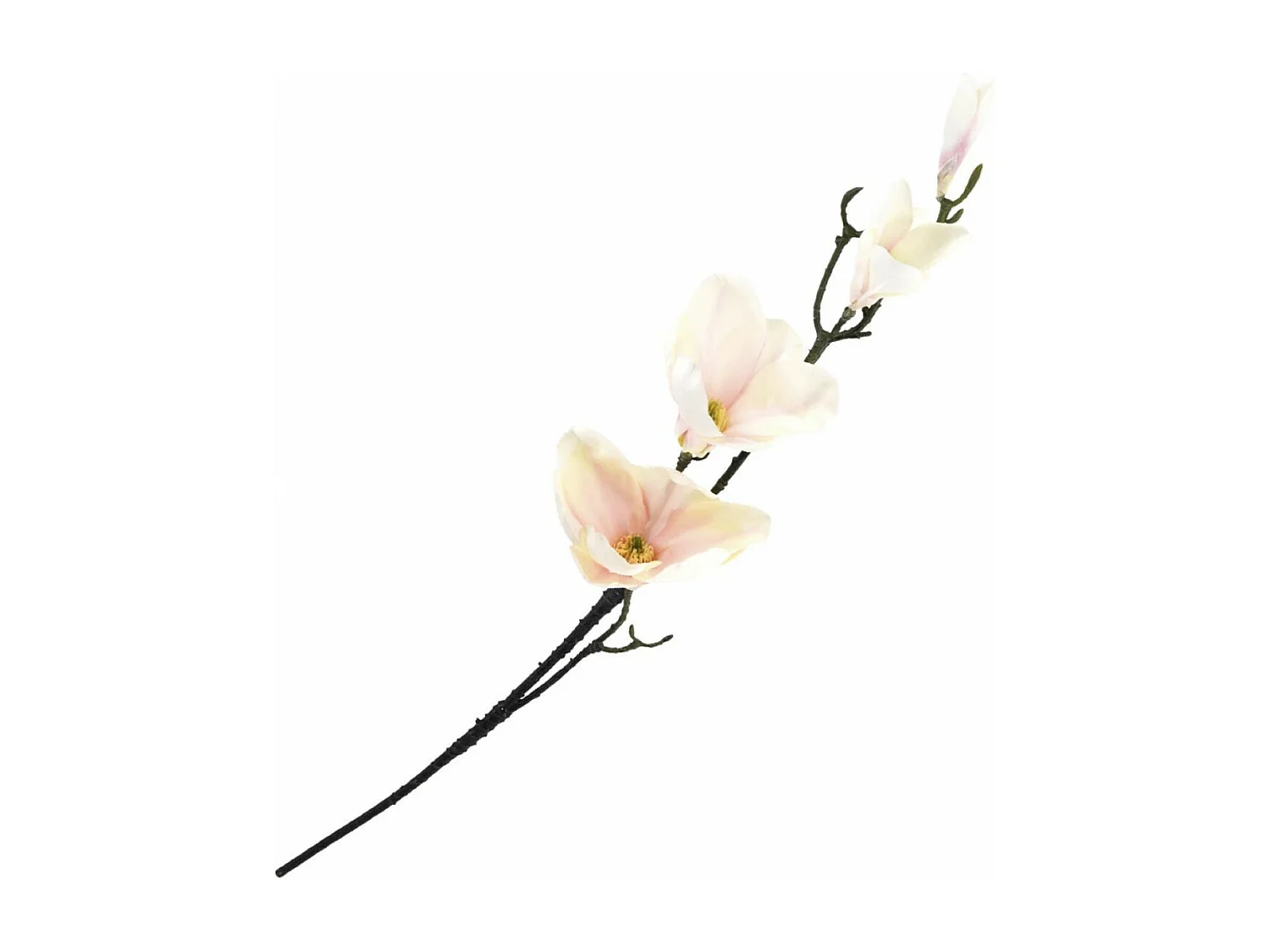 Fleur Polyester Blanc - Décoration d'Autrefois