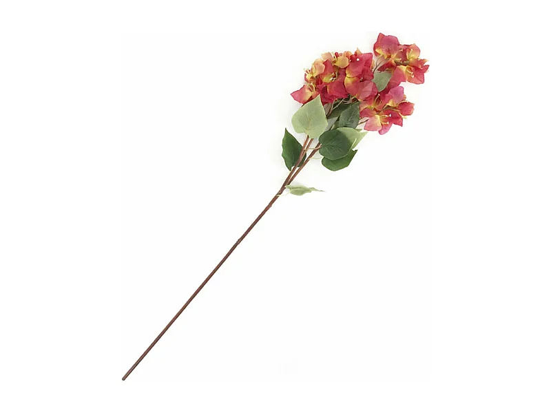 Fleur Polyester Orange - Décoration d'Autrefois