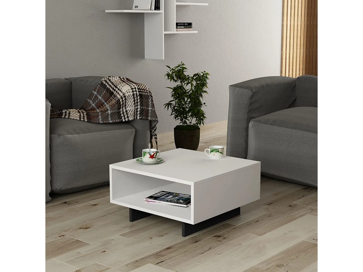 Table basse 1 étagère L60 cm - Hola