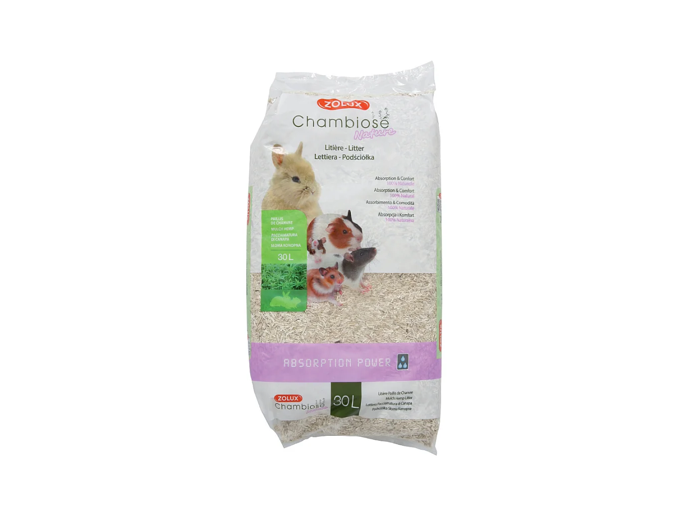 Litière végétale naturelle Chambiose 30 litres