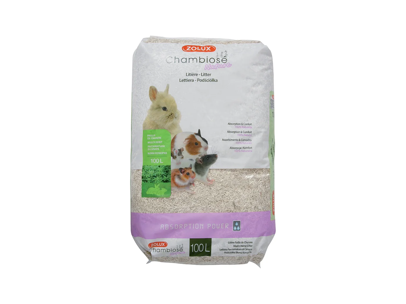 Litière végétale naturelle Chambiose 100 litres