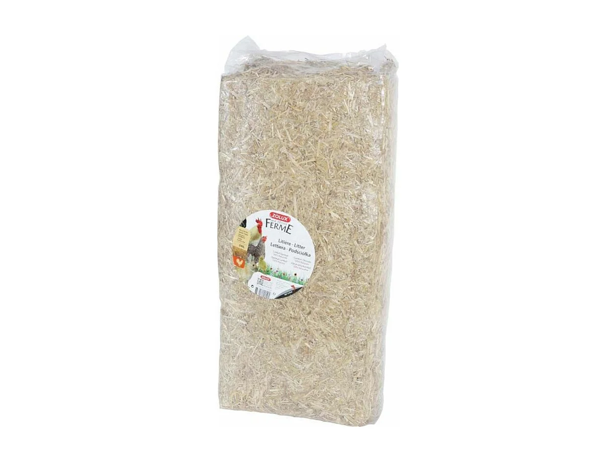 Paille naturelle pour litière 240 litres Unitaire