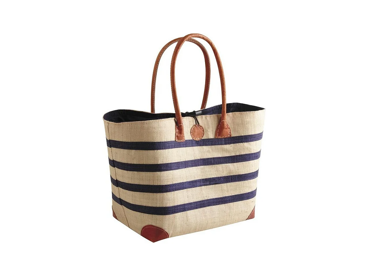 Sac de marché Marinière en rabane