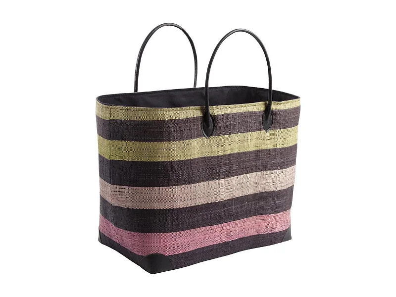 Sac de plage en rabane avec coins renforcés