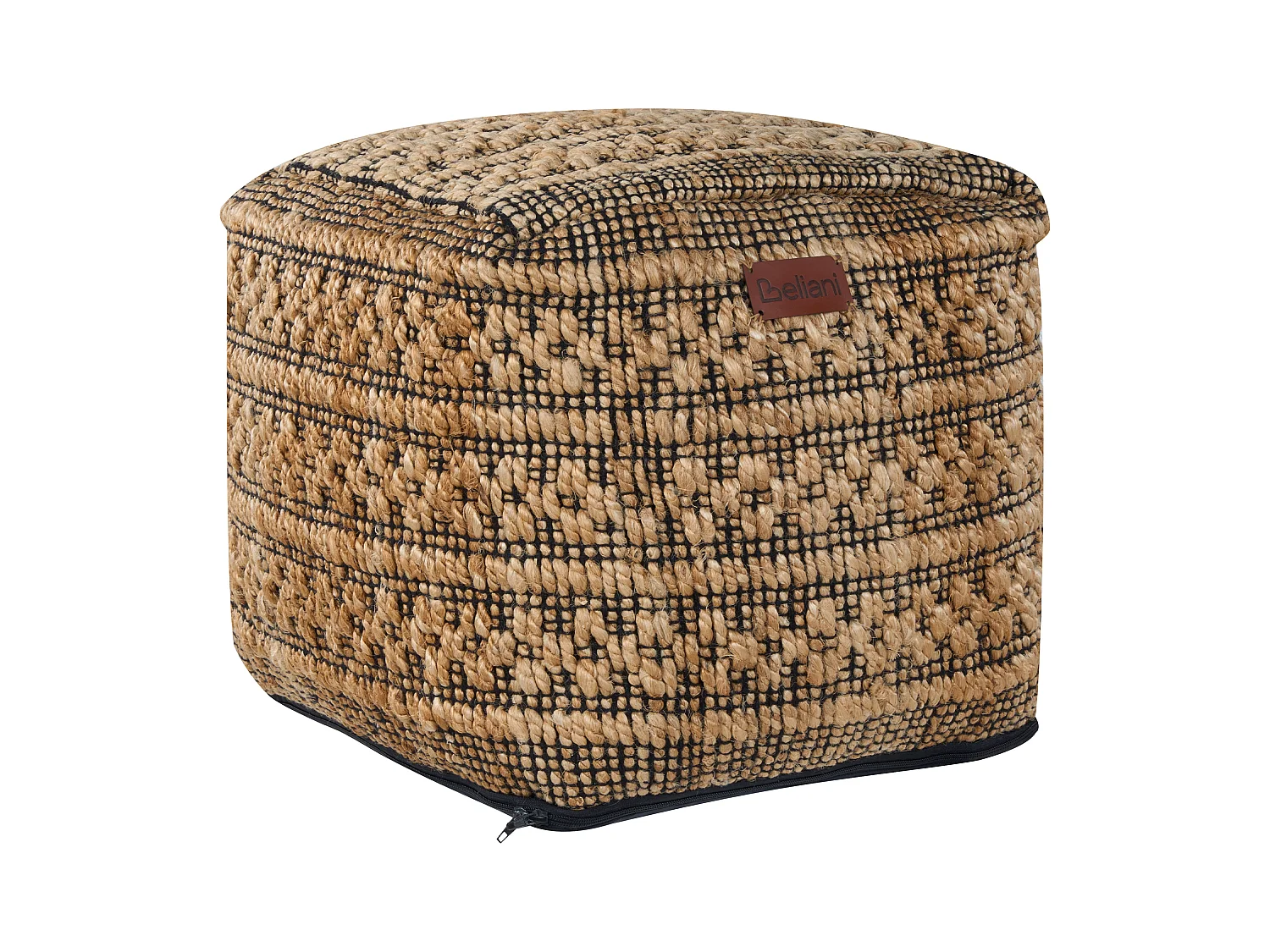 Pouf MABULA Jute Beige 40 cm 40 cm 40 cm