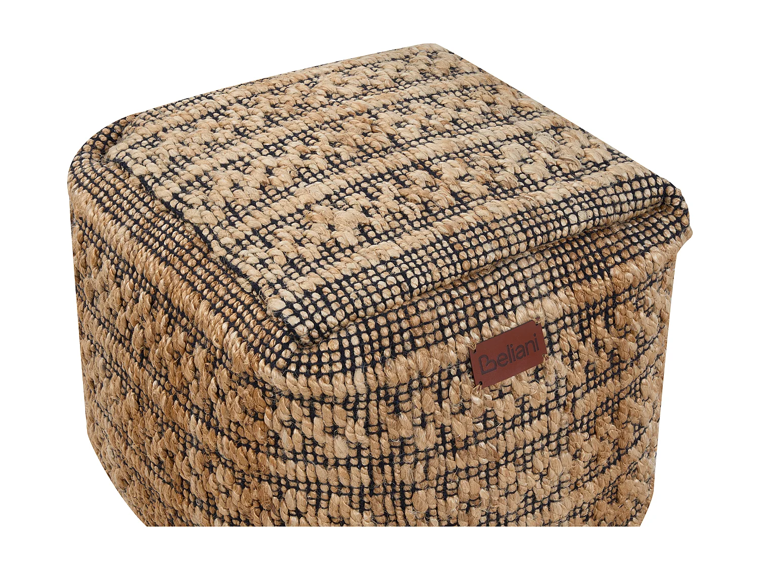 Pouf MABULA Jute Beige 40 cm 40 cm 40 cm