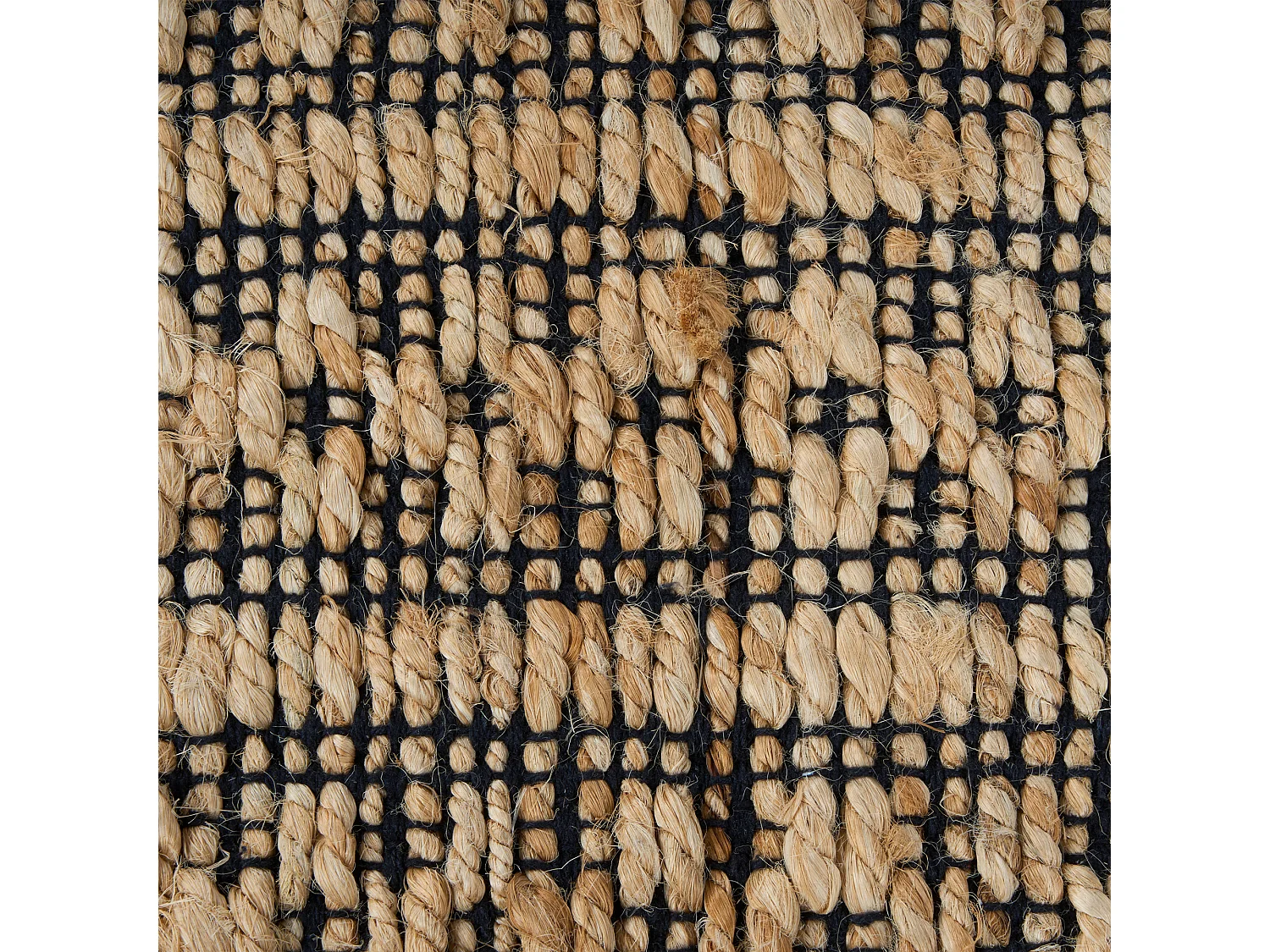 Pouf MABULA Jute Beige 40 cm 40 cm 40 cm