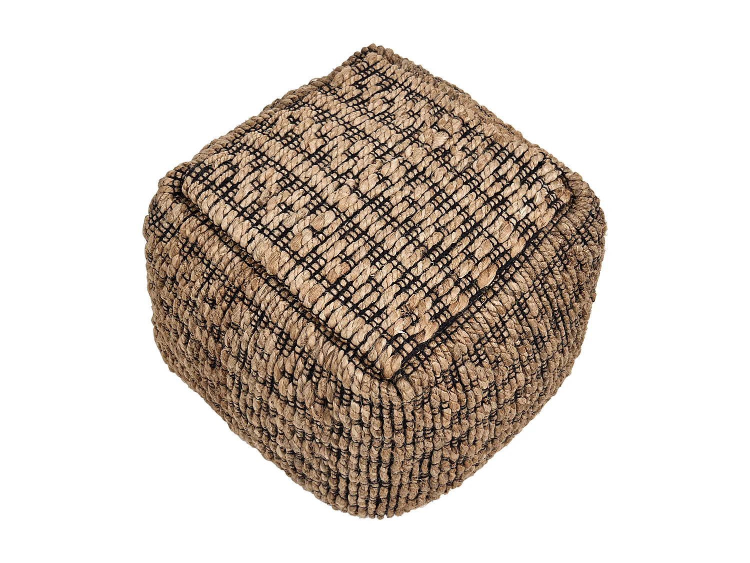 Pouf MABULA Jute Beige 40 cm 40 cm 40 cm