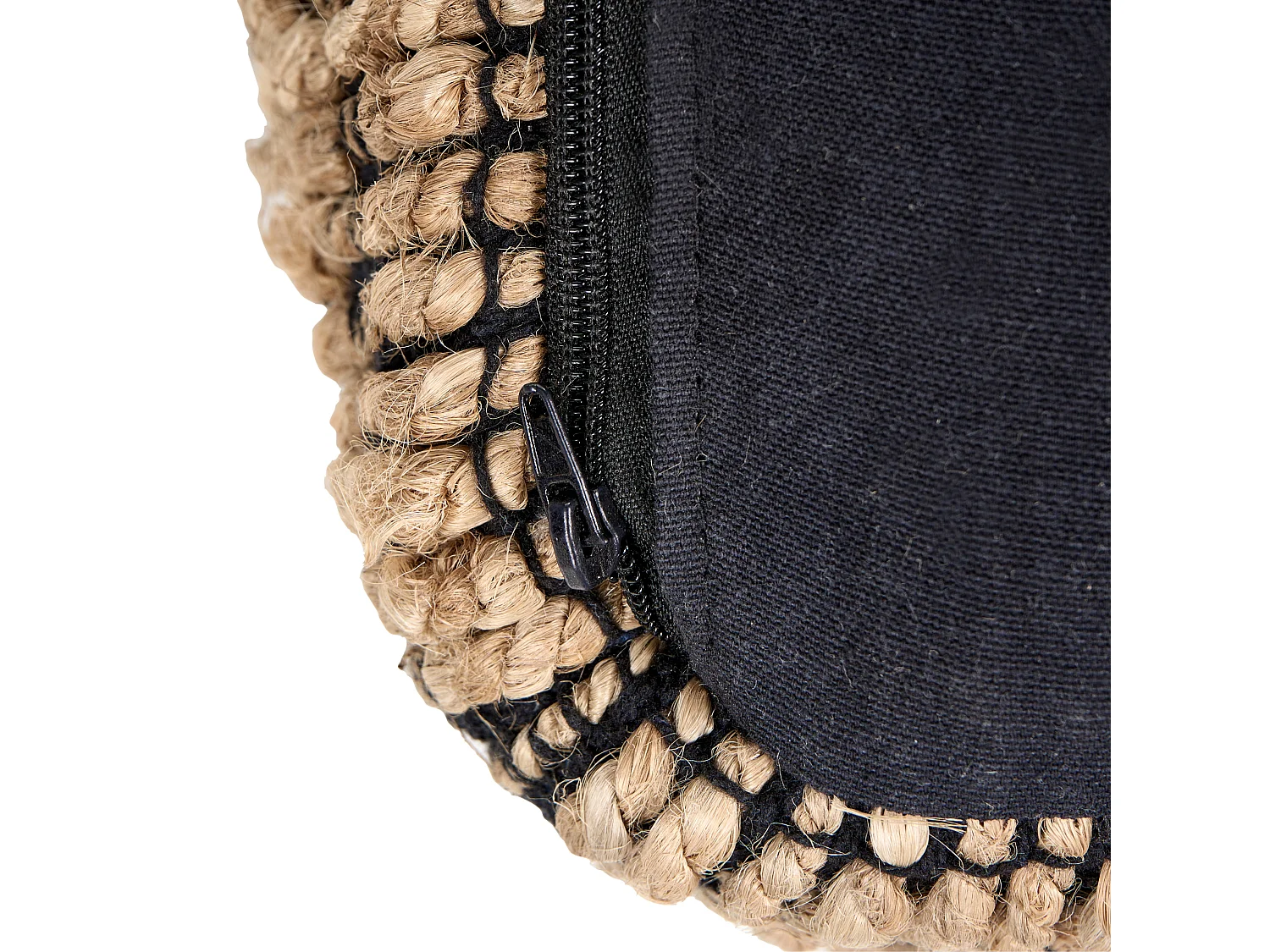 Pouf MABULA Jute Beige 40 cm 40 cm 40 cm