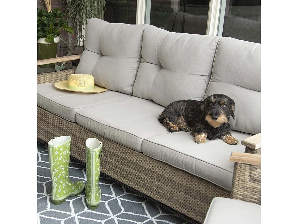 Tapis de jardin en polypropylène à motifs