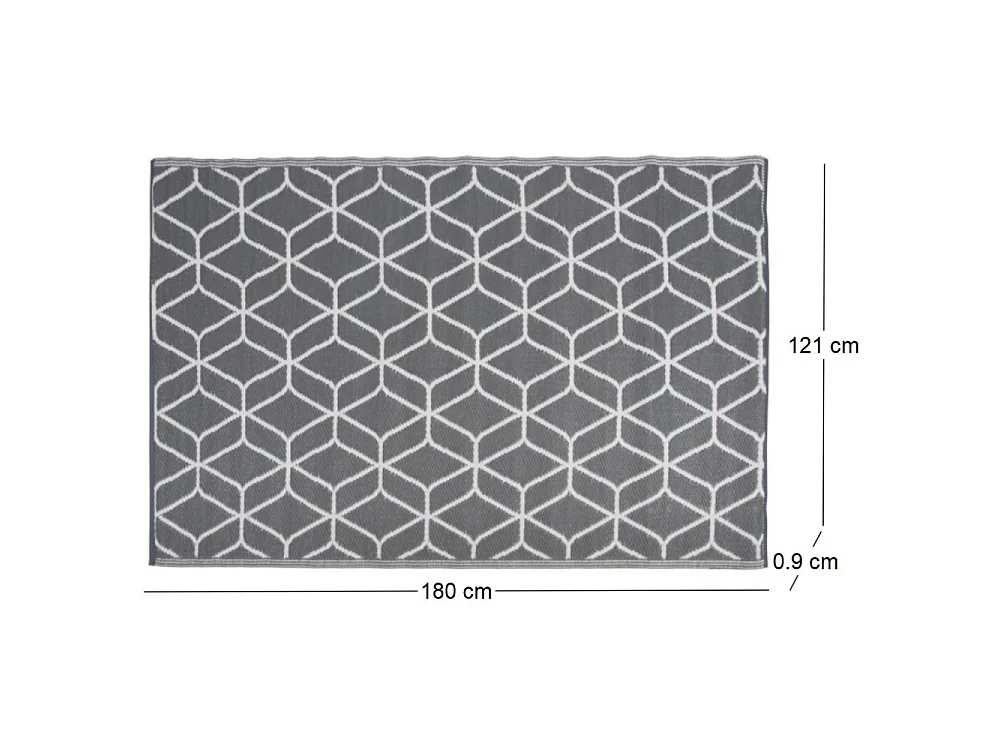 Tapis de jardin en polypropylène à motifs