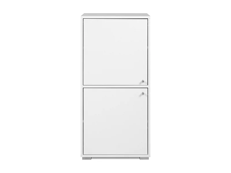 Meuble de rangement 3 étagères et 2 portes L46 cm - FYN