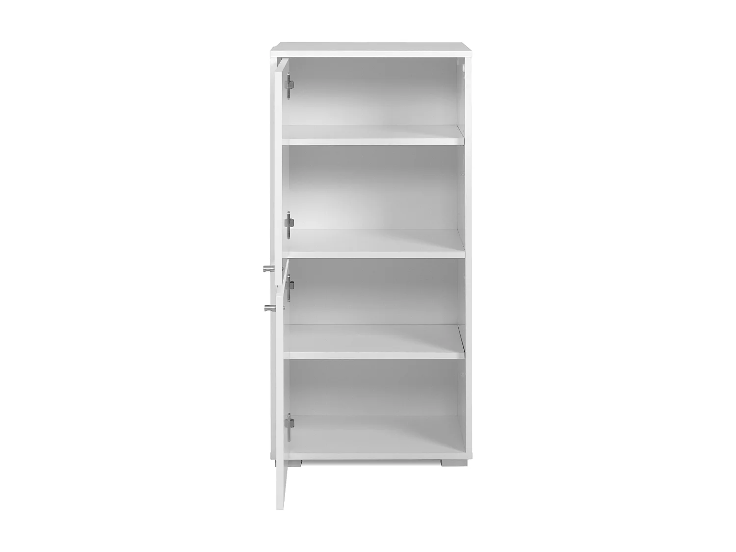 Meuble de rangement 3 étagères et 2 portes L46 cm - FYN