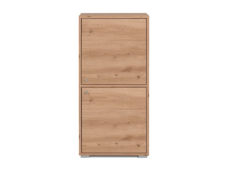 Meuble de rangement 3 étagères et 2 portes L46 cm - FYN