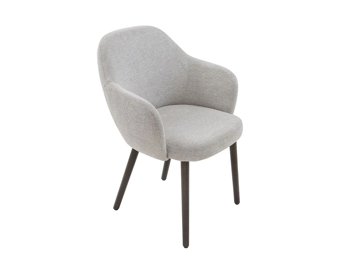 Set of 2 fabric bridge chairs, 51 cm wide - ERNEST