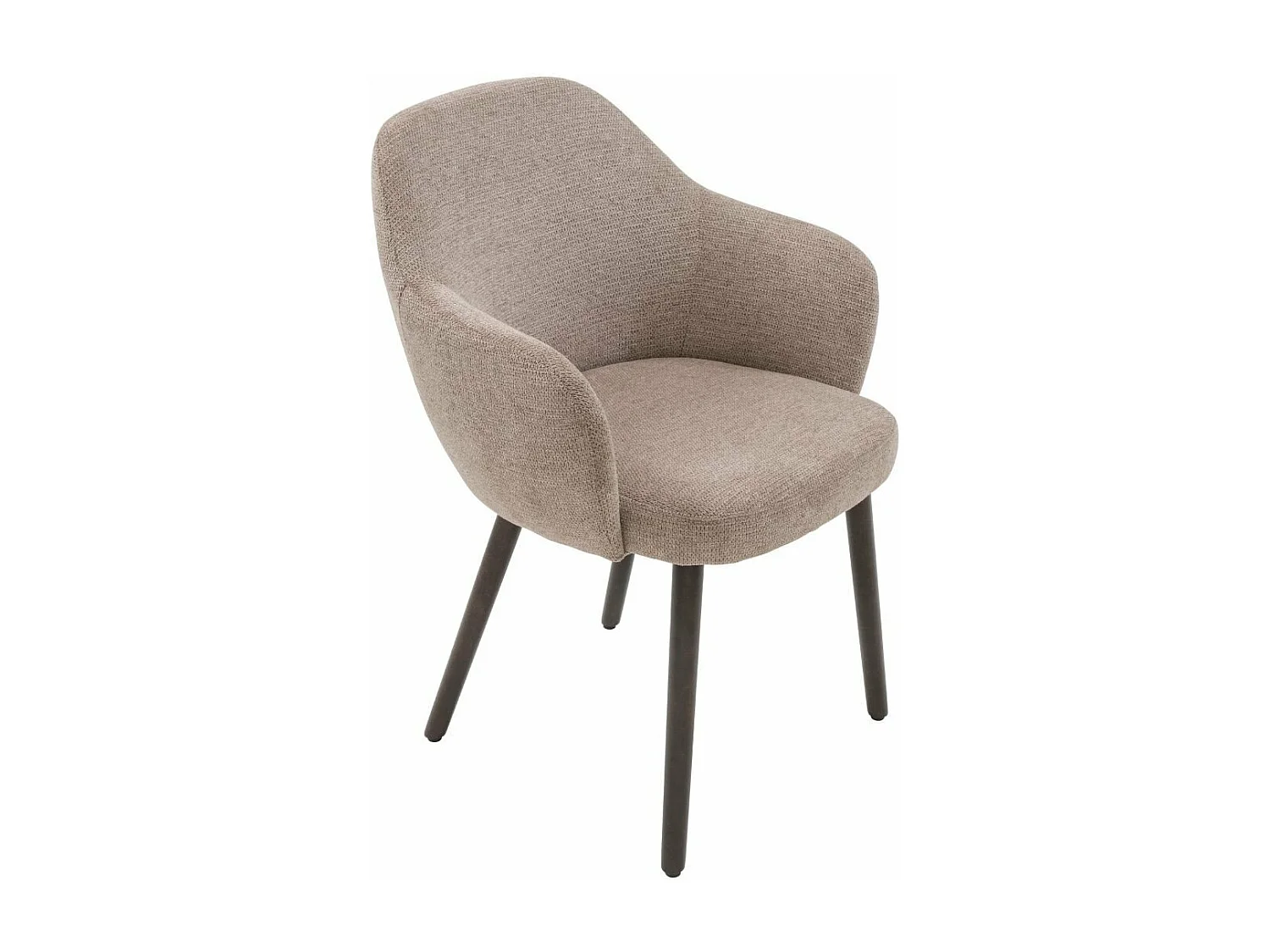 Lot de 2 fauteuils bridge en tissu L51 cm - ERNEST