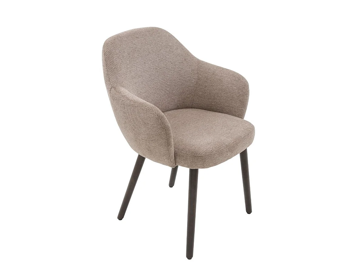 Lot de 2 fauteuils bridge en tissu L51 cm - ERNEST