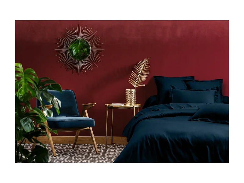 Jogo de cama para 2 pessoas em cetim de algodão