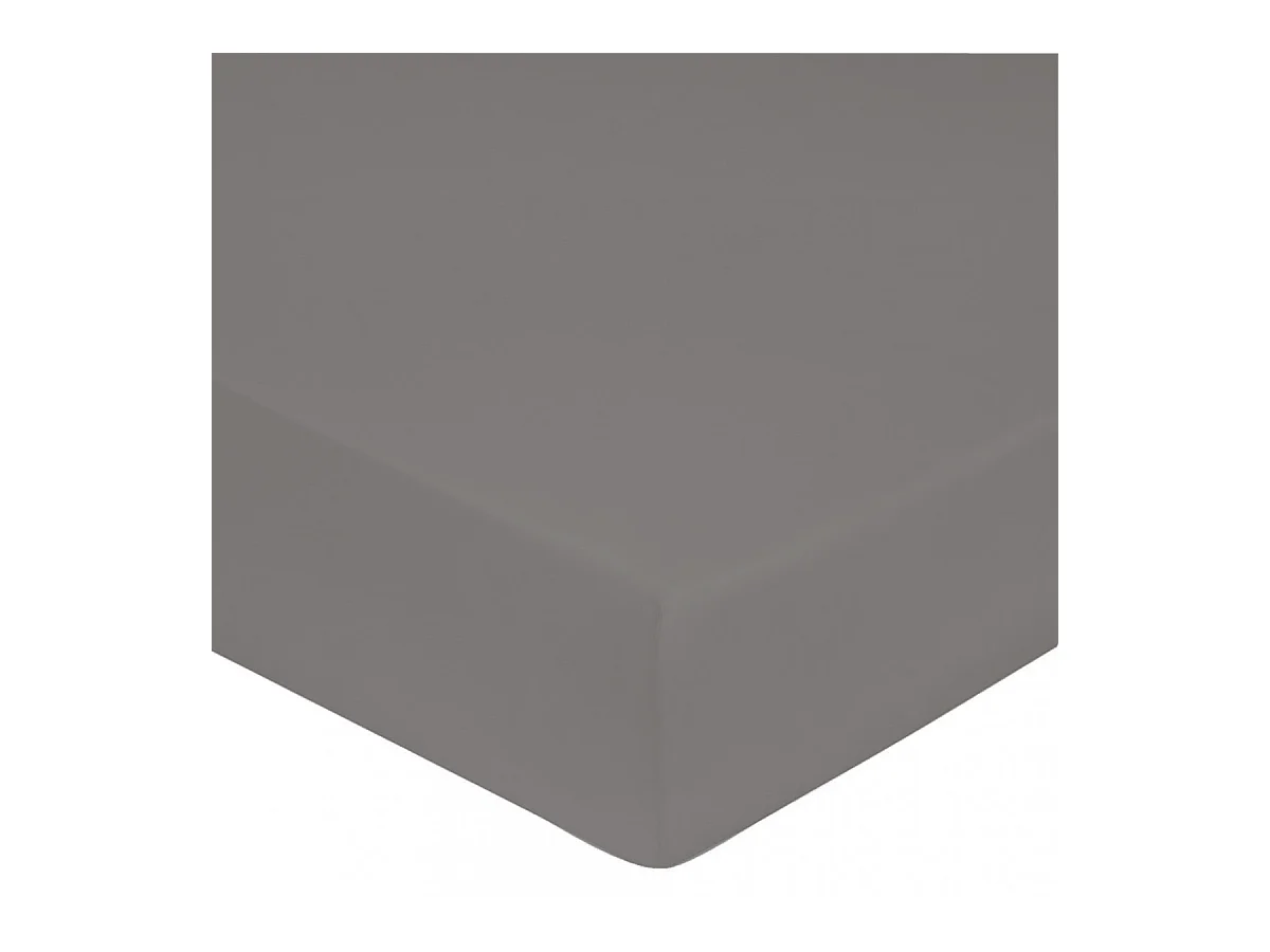 Drap housse 180x200 cm satin de coton