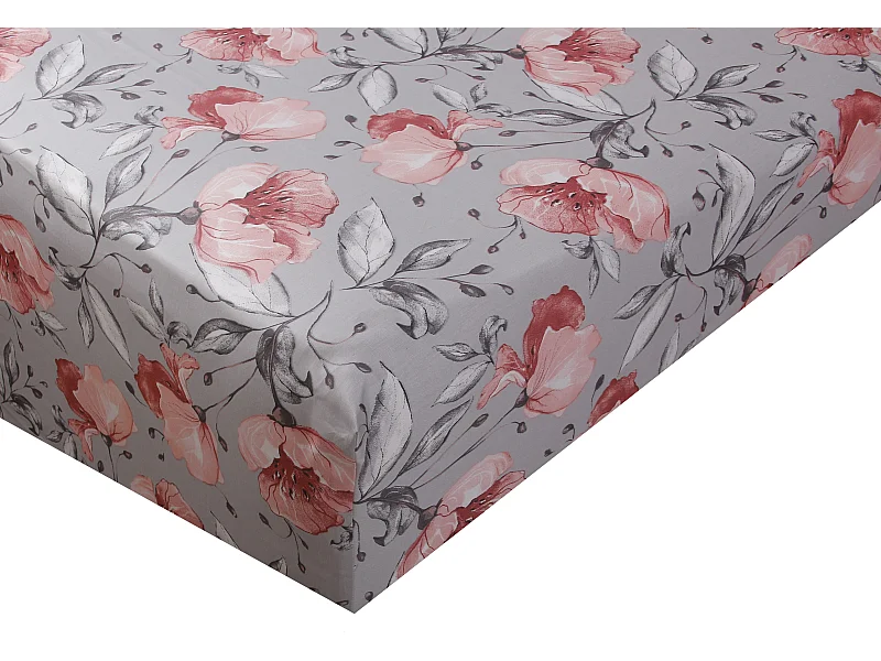 Sottolenzuolo con angoli 90x190 cm raso di cotone