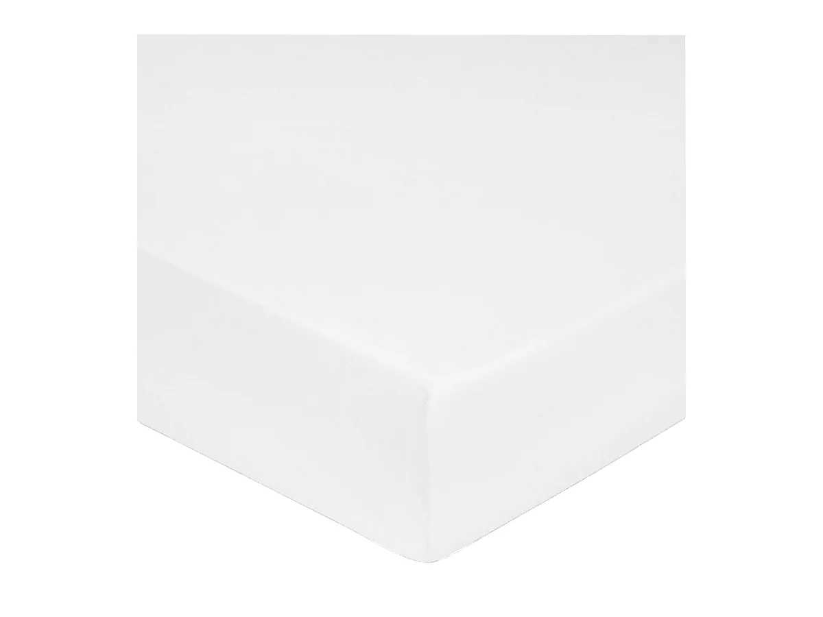 Drap housse 180x200 cm satin de coton