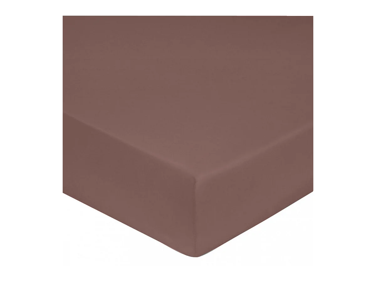 Drap housse 90x190 cm satin de coton