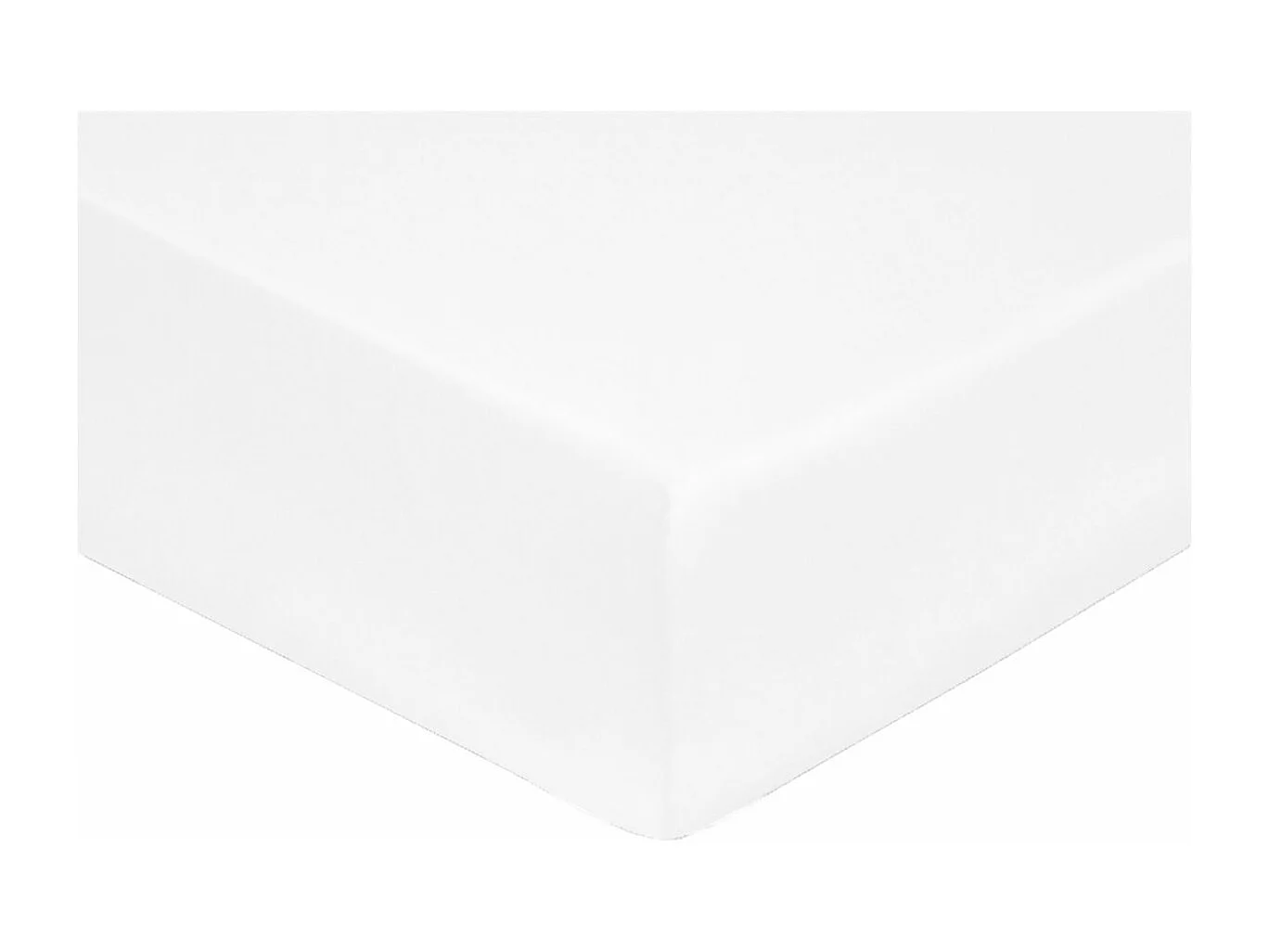 Drap housse 140x190 cm satin de coton