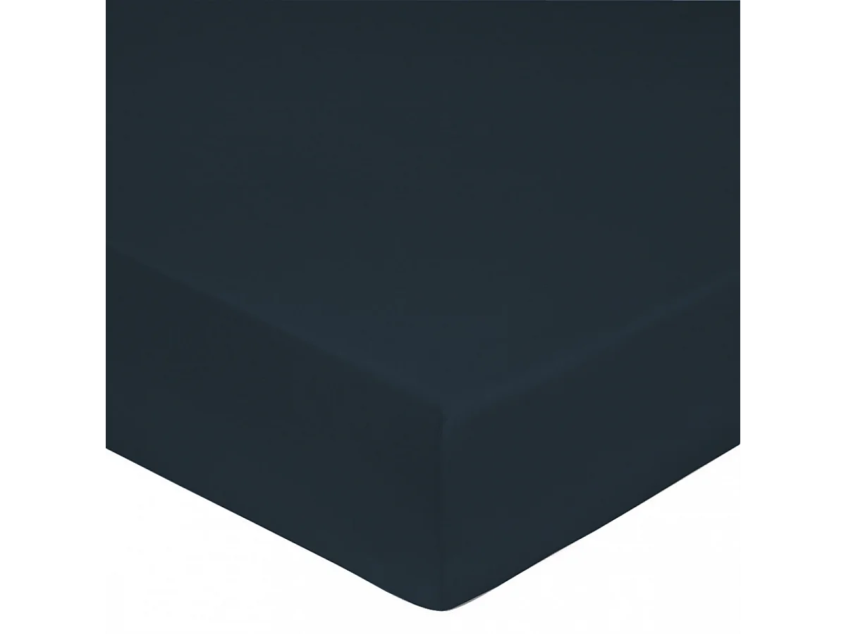 Hoeslaken katoensatijn 160x200 cm