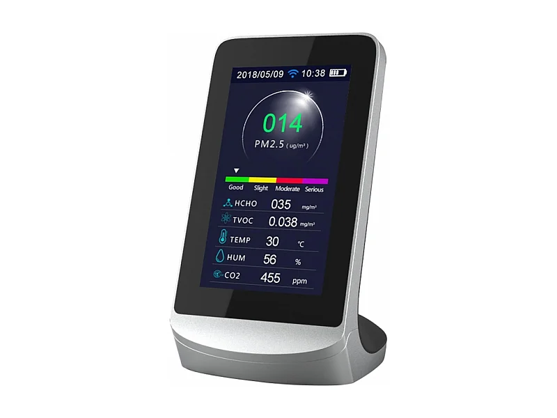 Station météo avec capteur PM2 et PM1.0 WIFI et 8 fonctions