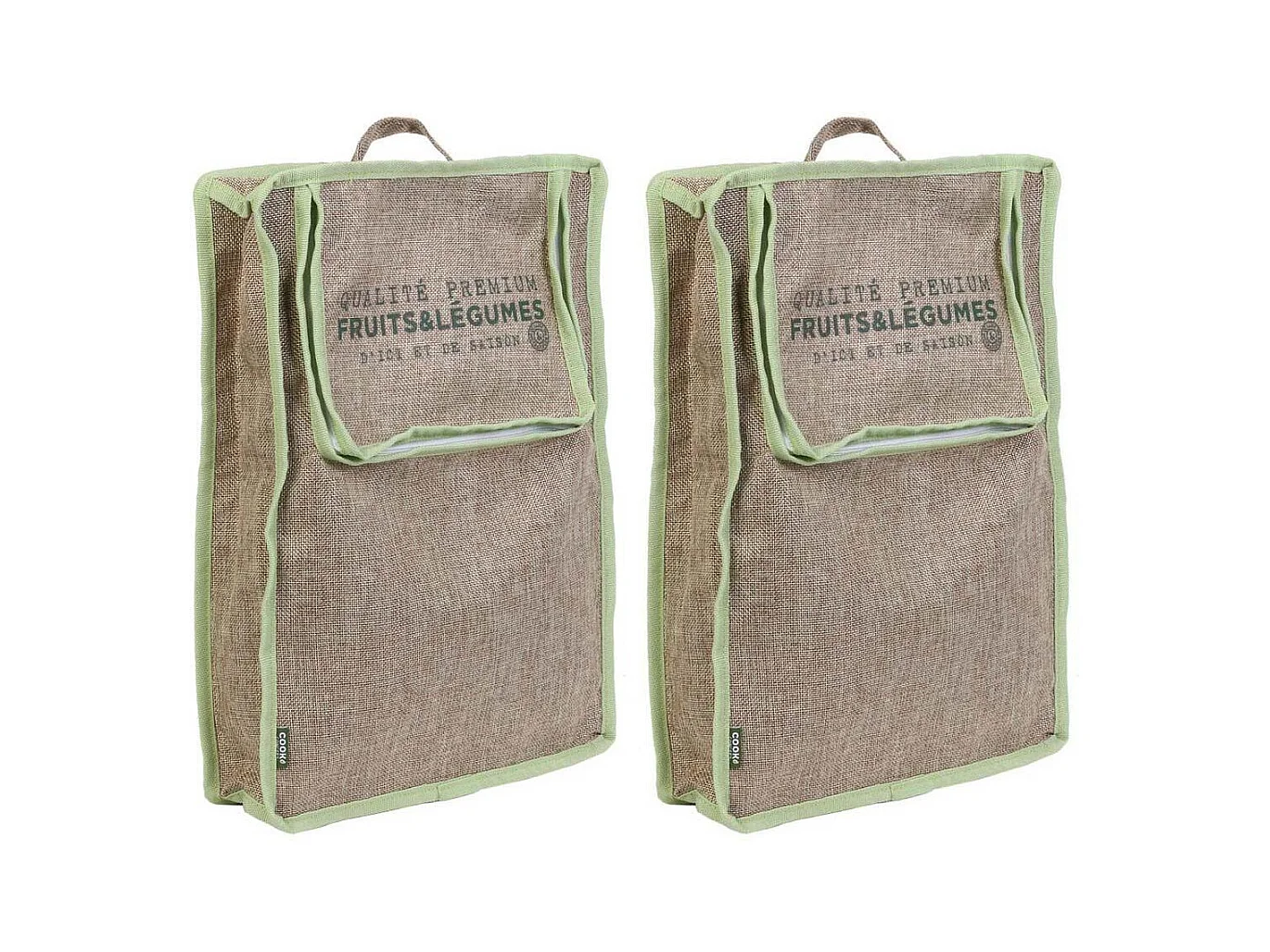 Sac de conservation fruits et légumes Eco concept (Lot de 2)