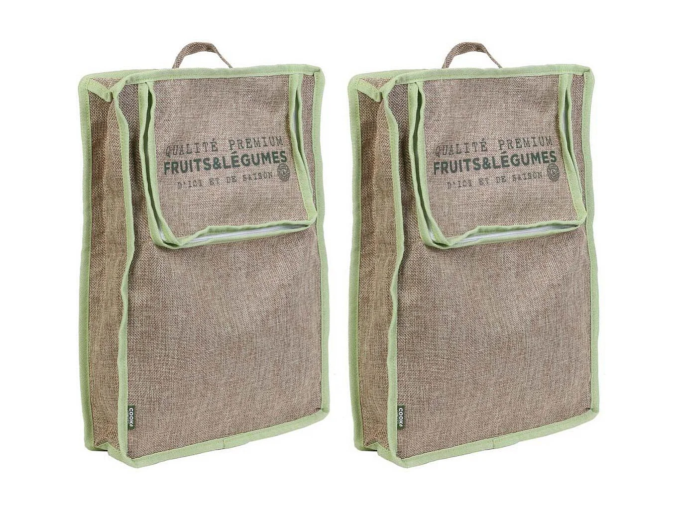 Sac de conservation fruits et légumes Eco concept (Lot de 2)